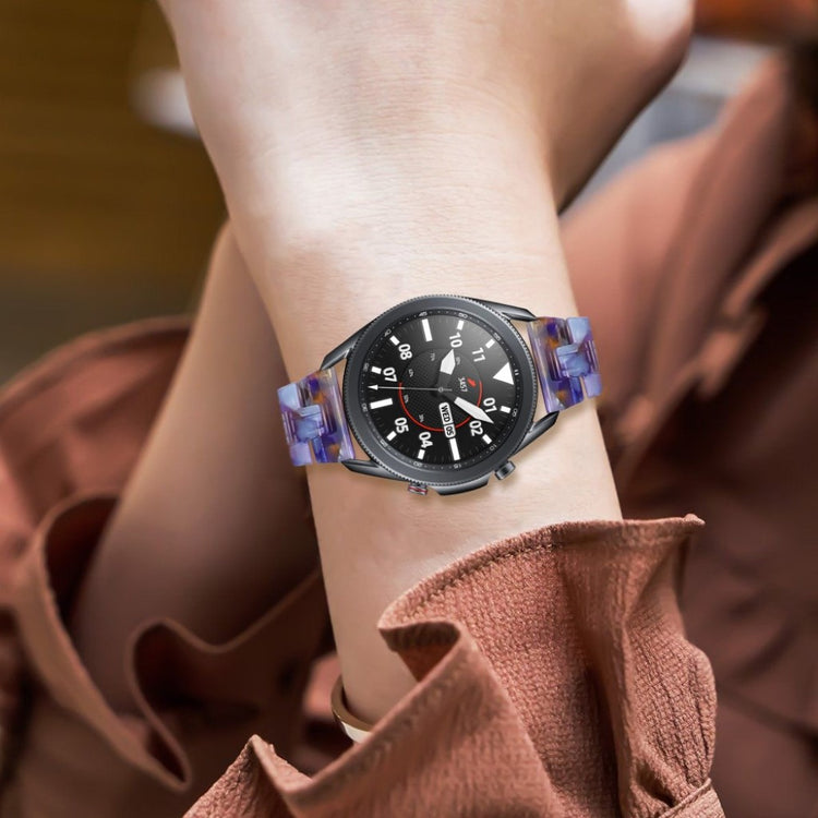 Helt vildt nydelig Samsung Galaxy Watch 3 (45mm)  Rem - Blå#serie_14