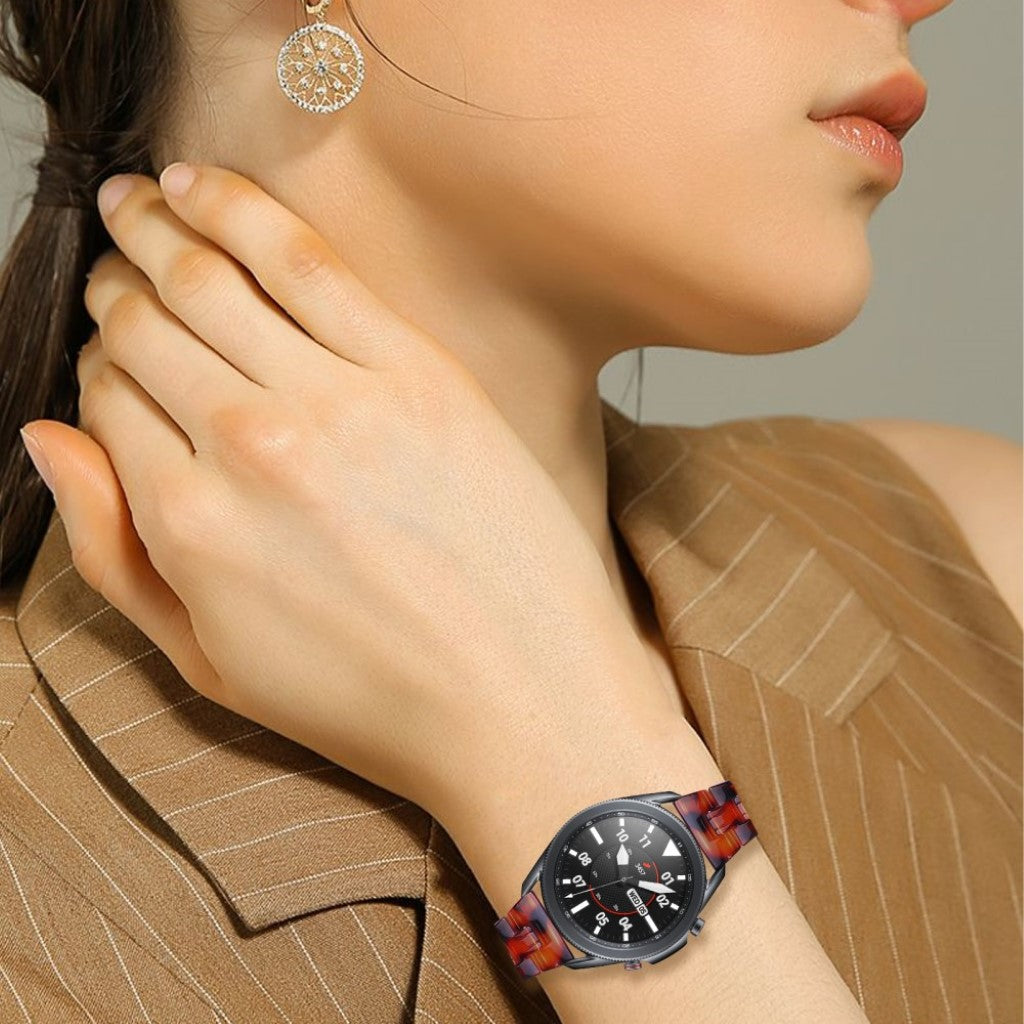 Helt vildt nydelig Samsung Galaxy Watch 3 (45mm)  Rem - Rød#serie_16