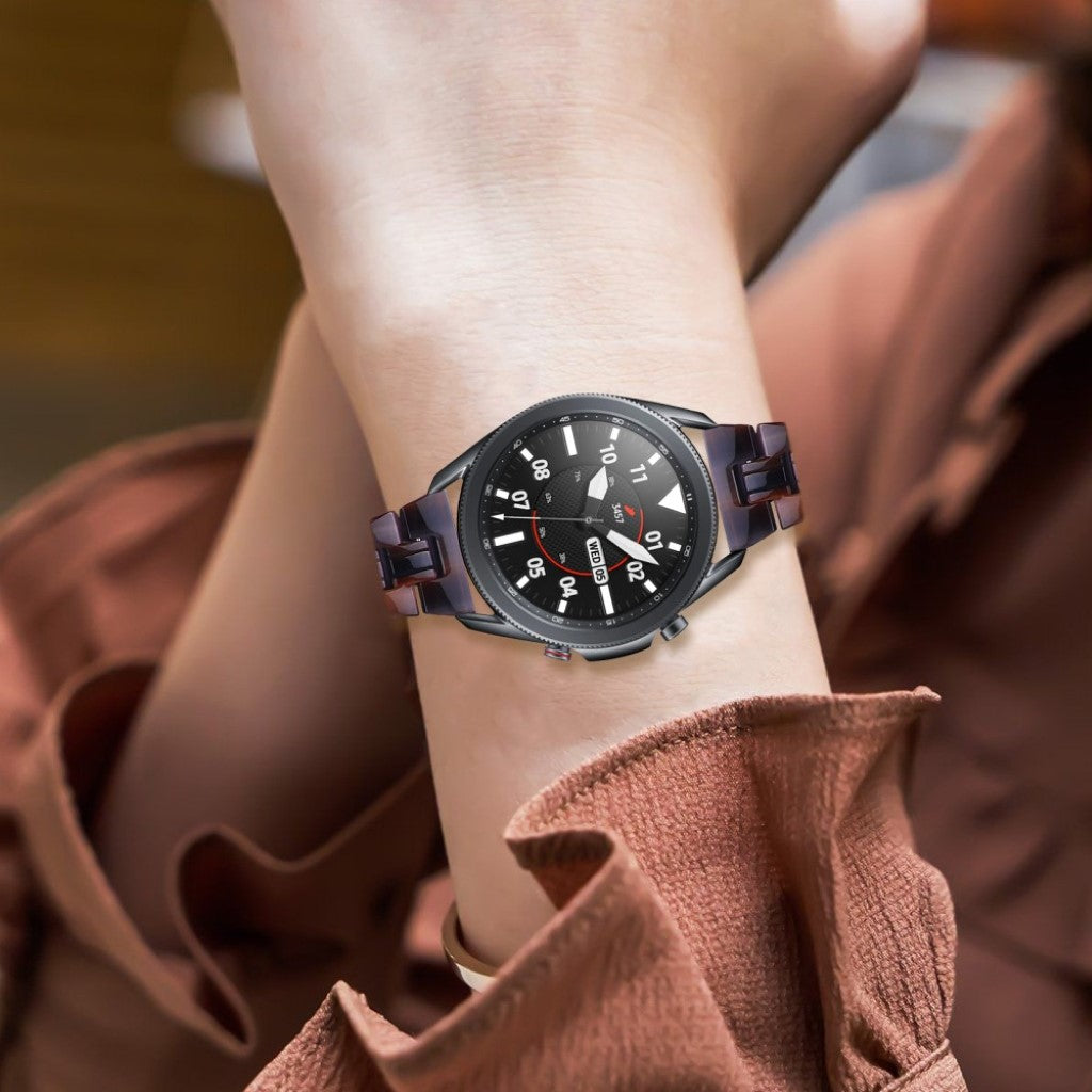 Helt vildt nydelig Samsung Galaxy Watch 3 (45mm)  Rem - Brun#serie_17