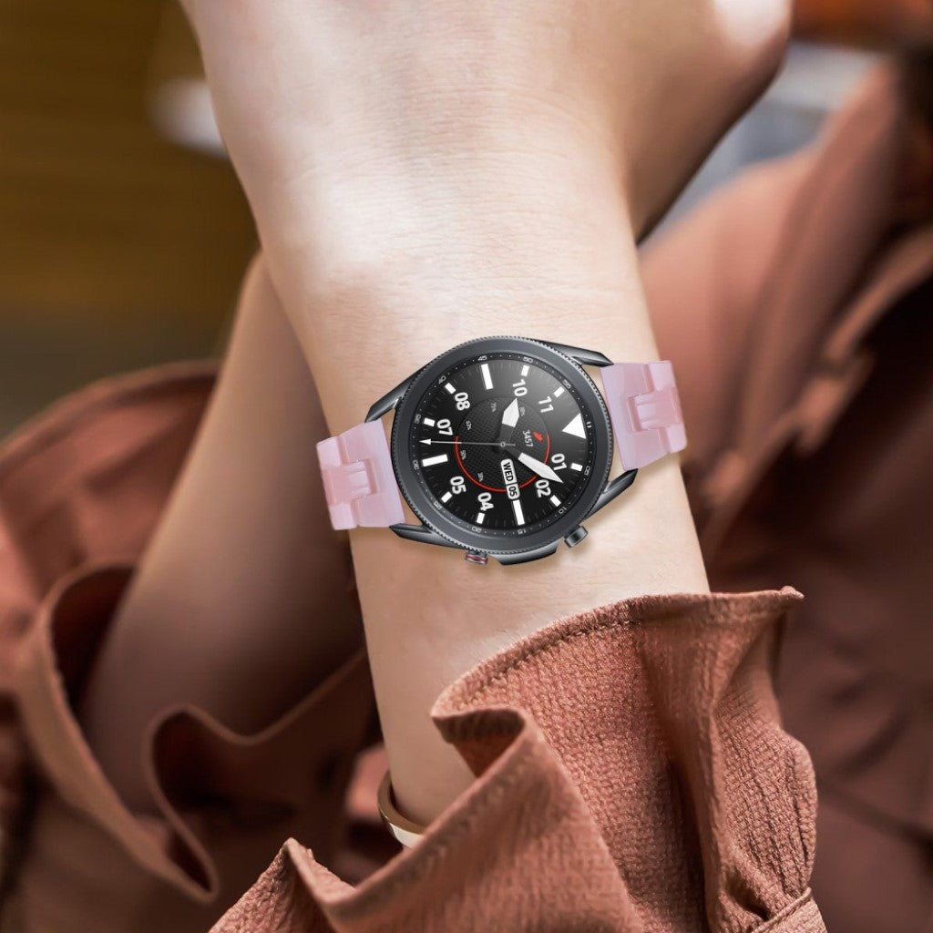 Helt vildt nydelig Samsung Galaxy Watch 3 (45mm)  Rem - Pink#serie_6
