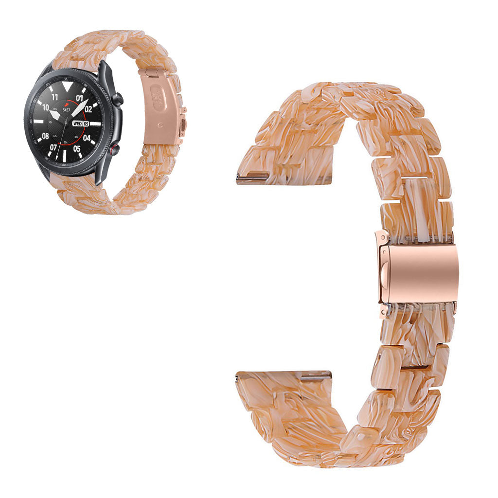 Helt vildt nydelig Samsung Galaxy Watch 3 (45mm)  Rem - Guld#serie_7