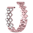 Straordinariamente Bello Samsung Galaxy Watch 3 (45mm) / Samsung Galaxy Watch (46mm) Metallo E Strass Universali Cinturino