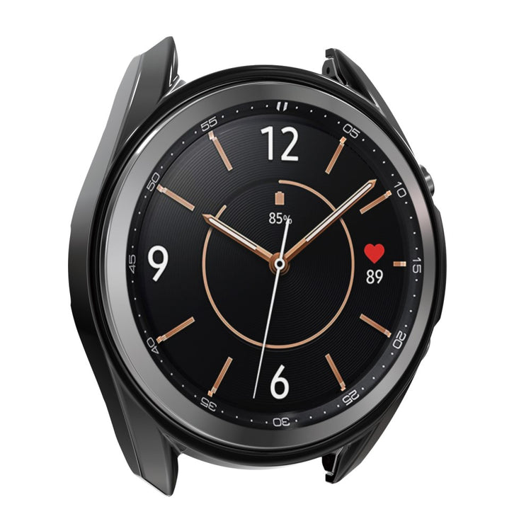 Samsung Galaxy Watch 3 (45mm)  Silikone Bumper  - Sort#serie_1