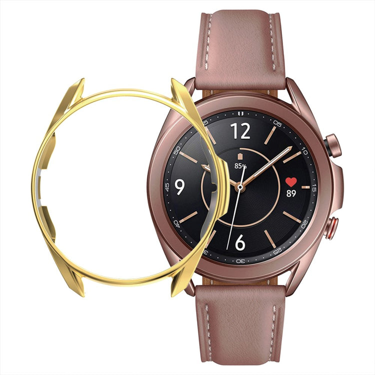 Samsung Galaxy Watch 3 (45mm)  Silikone Bumper  - Guld#serie_3