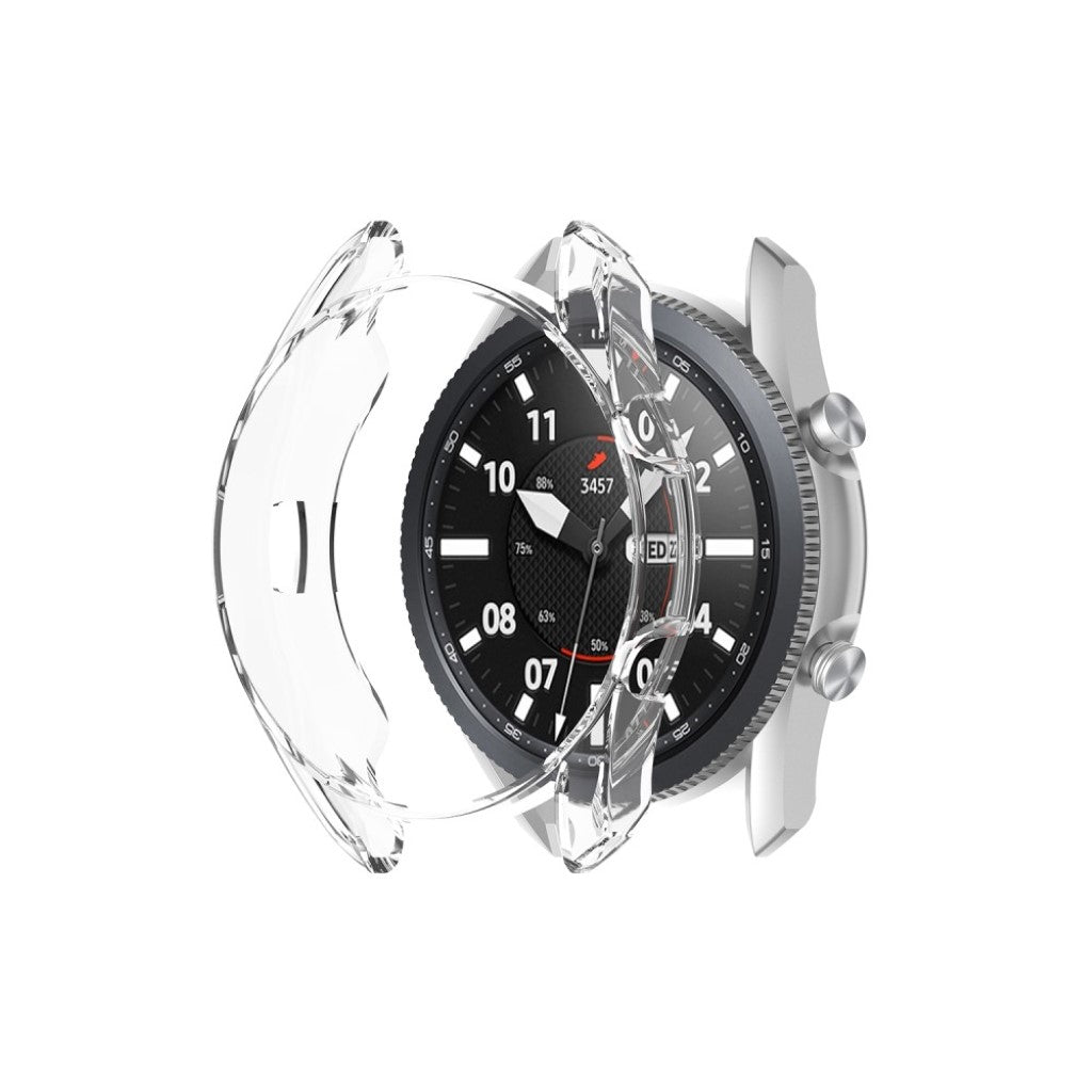 Fed Samsung Galaxy Watch 3 (41mm) Silikone Cover - Gennemsigtig#serie_2