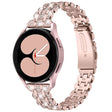Incantevole Samsung Galaxy Watch 3 (41mm) / Samsung Galaxy Watch (42mm) Metallo E Strass Universali Cinturino
