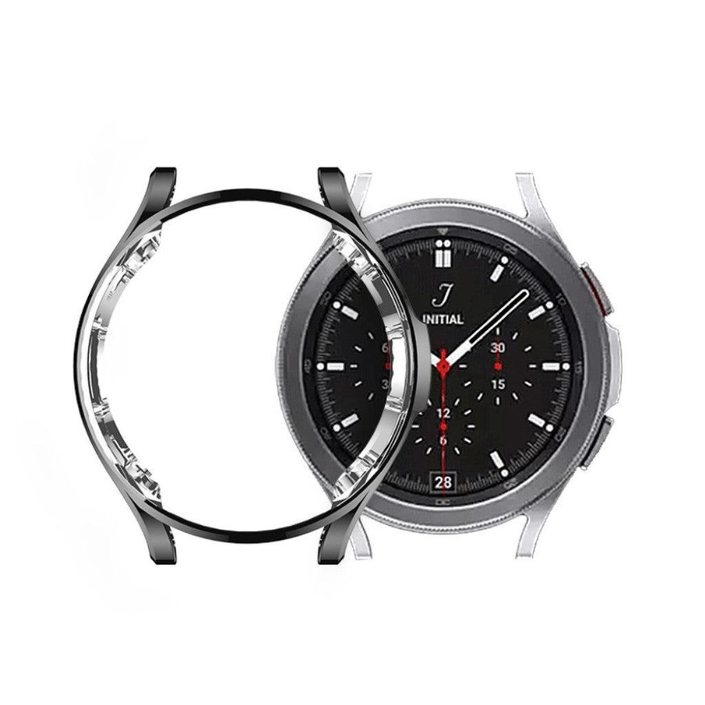 Samsung Galaxy Watch 4 (40mm) Gennemsigtig Silikone Bumper  - Gennemsigtig#serie_1