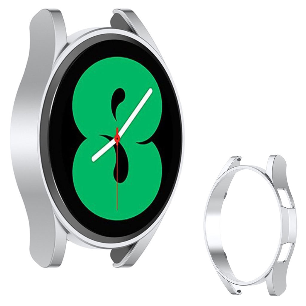 Samsung Galaxy Watch 4 (40mm) Beskyttende Plastik Bumper  - Sølv#serie_7