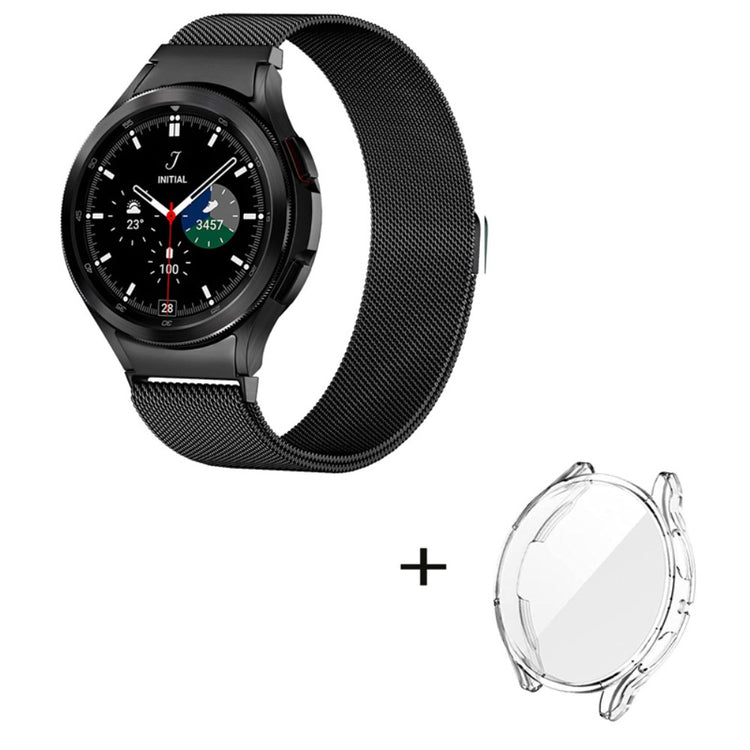 Samsung Galaxy Watch 5 (40mm) Metal Rem med Cover - Sort#serie_2