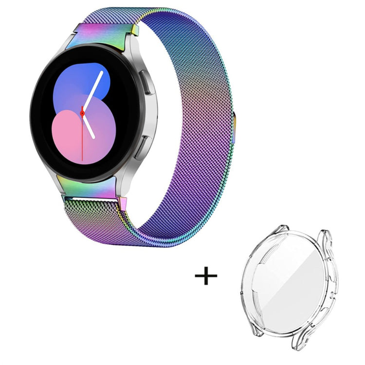 Samsung Galaxy Watch 5 (40mm) Metal Rem med Cover - Flerfarvet#serie_6