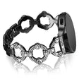 Classico Samsung Smartwatch Metallo E Strass Universali Cinturino