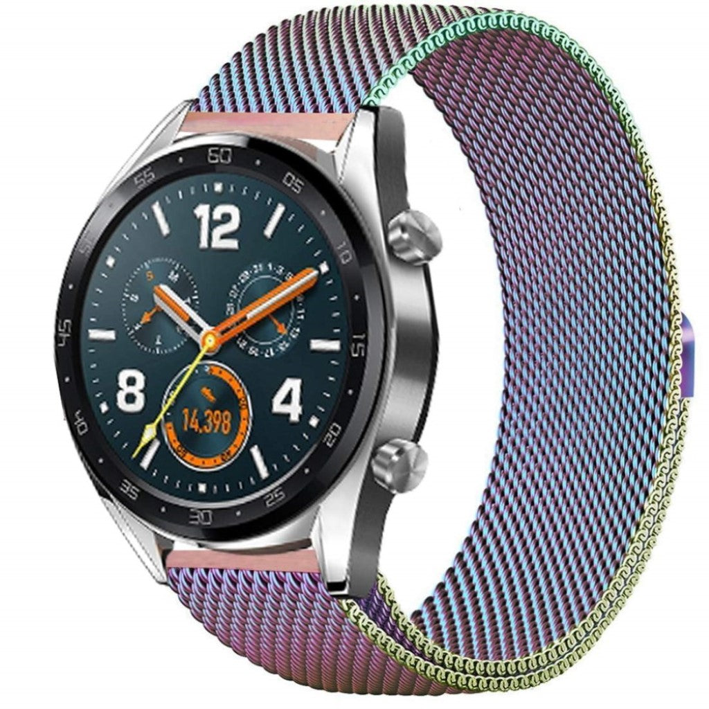 Helt vildt nydelig Huawei Watch GT Metal Rem - Flerfarvet#serie_3