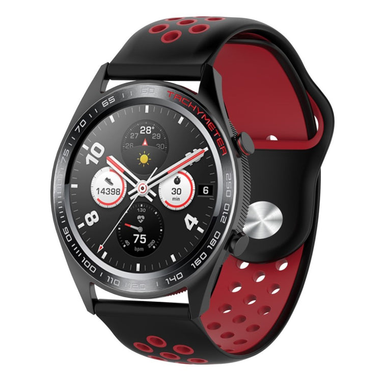 Nydelig Huawei Watch GT Silikone Rem - Sort#serie_3