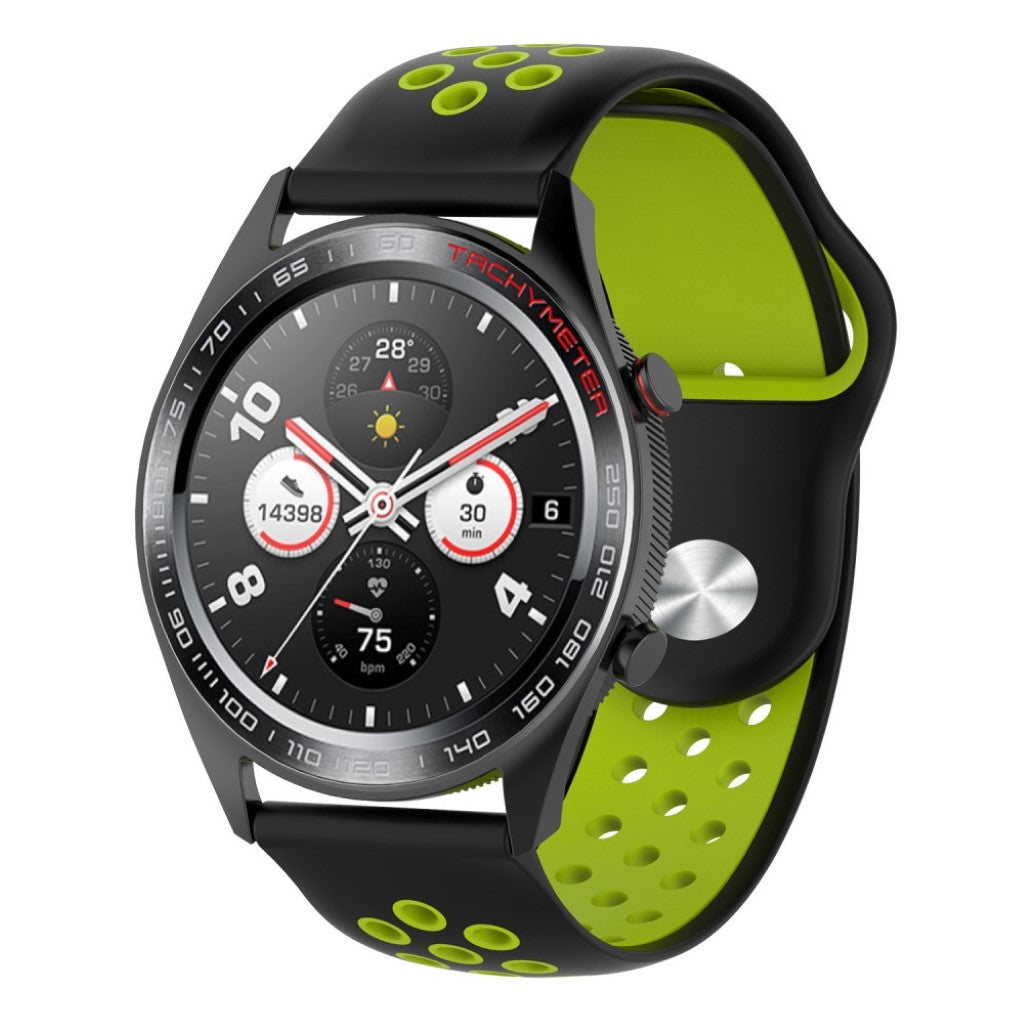 Nydelig Huawei Watch GT Silikone Rem - Grøn#serie_5