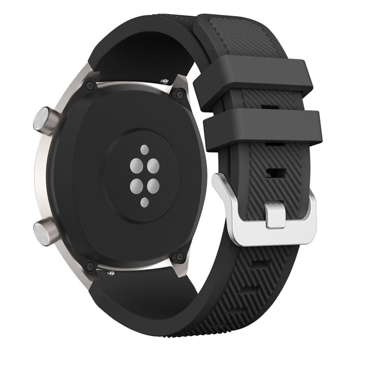 Fed Huawei Watch GT Silikone Rem - Sort#serie_5
