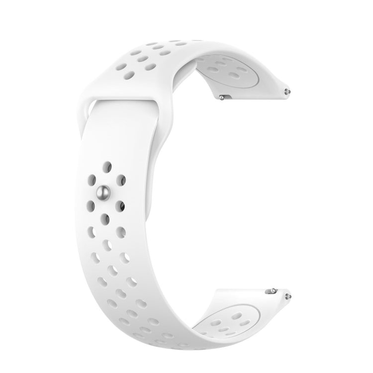Rigtigt sejt Huawei Watch GT 2 42mm Silikone Rem - Hvid#serie_2