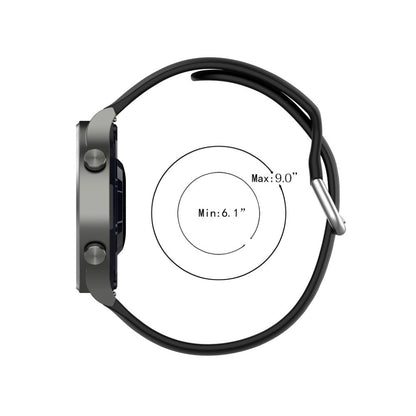 Mega holdbart Universal Silikone Rem - Størrelse: L - Sort#serie_1