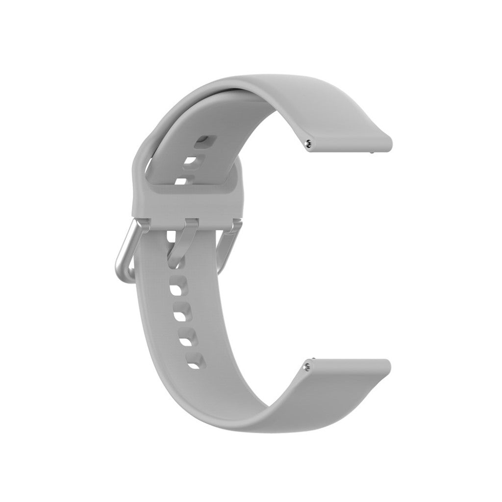 Mega holdbart Universal Silikone Rem - Størrelse: L - Sølv#serie_3