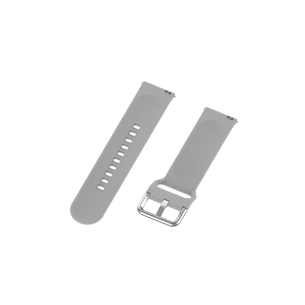Mega holdbart Universal Silikone Rem - Størrelse: L - Sølv#serie_3