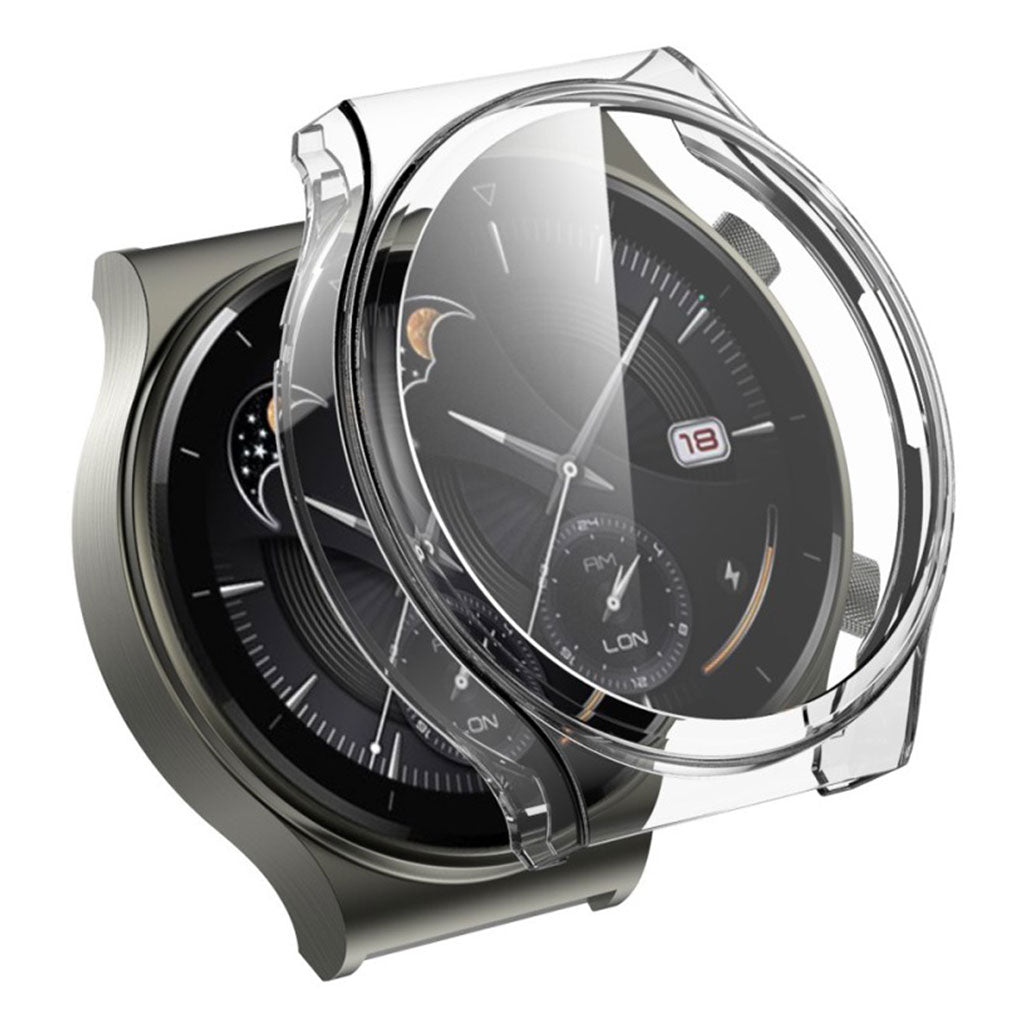 Meget Fint Huawei Watch GT 2 Pro Silikone Cover - Gennemsigtig#serie_5