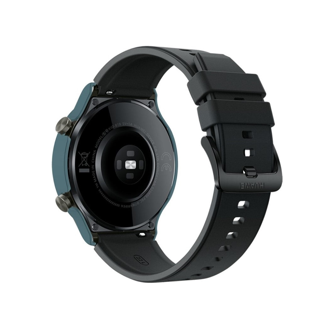 Rigtigt Fed Huawei Watch GT 2 Pro Cover med Skærmbeskytter i Plastik og Hærdet Glas - Grøn#serie_5
