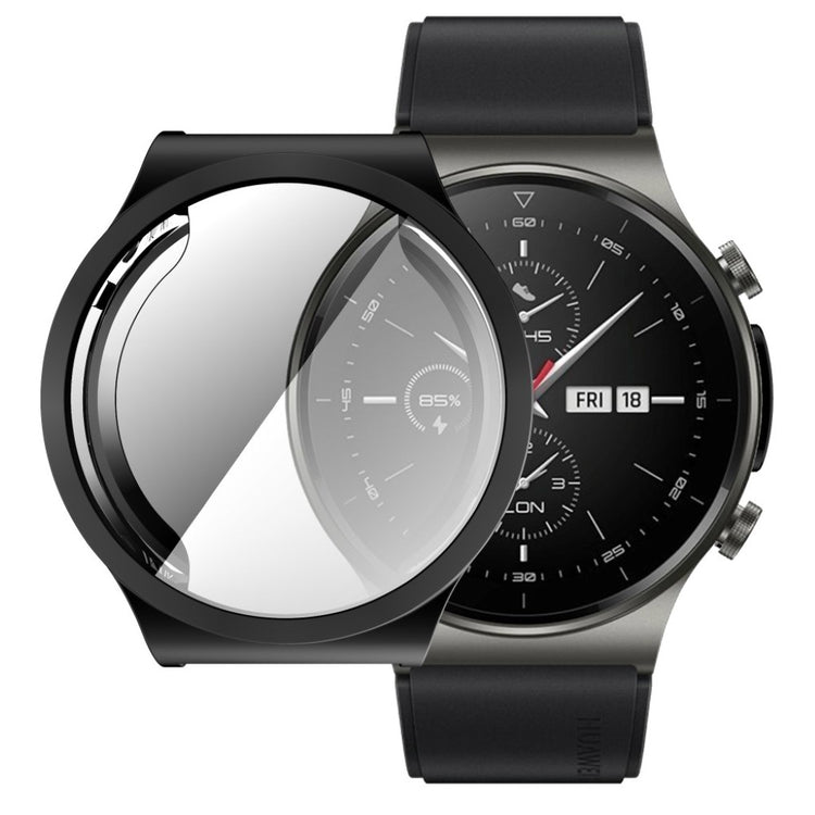 Vildt Fed Huawei Watch GT 2 Pro Silikone Cover - Sort#serie_2