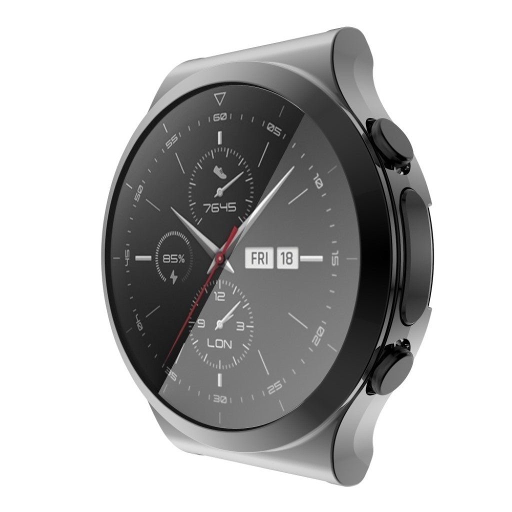 Vildt Fed Huawei Watch GT 2 Pro Silikone Cover - Sort#serie_2