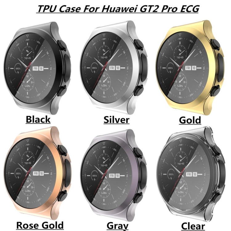 Meget Godt Huawei Watch GT 2 Pro Silikone Cover - Gennemsigtig#serie_5