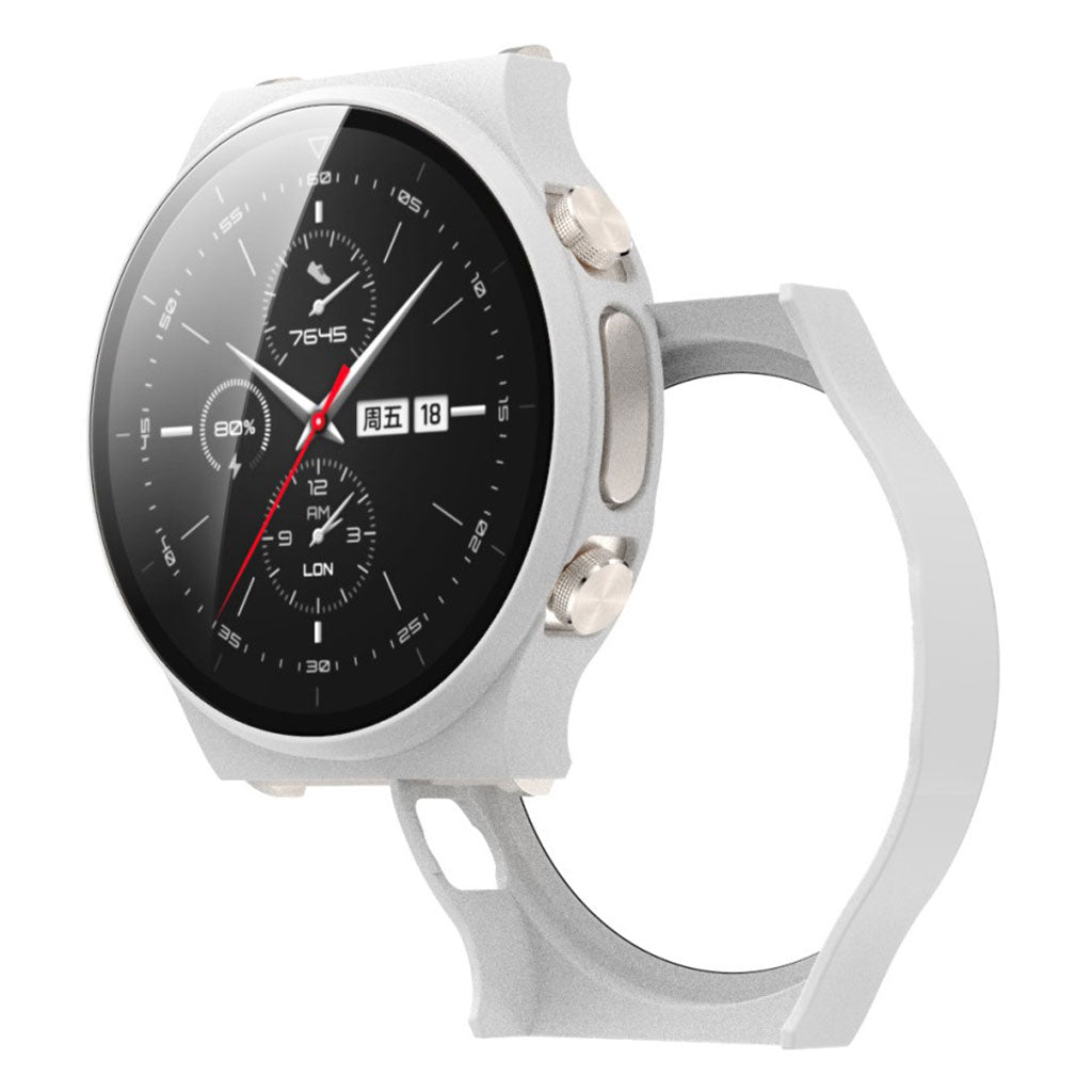 Godt Huawei Watch GT 2 Pro Plastik og Glas Cover - Hvid#serie_1