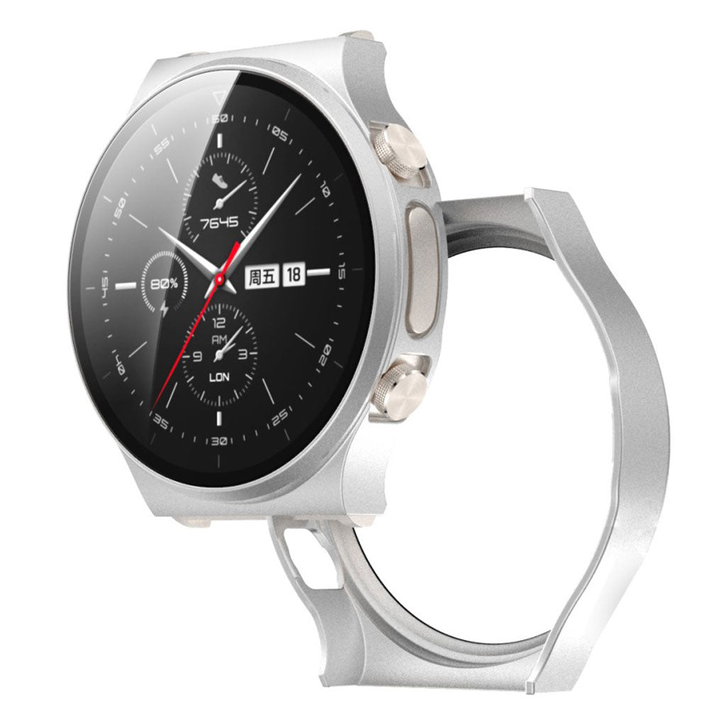 Godt Huawei Watch GT 2 Pro Plastik og Glas Cover - Sølv#serie_8