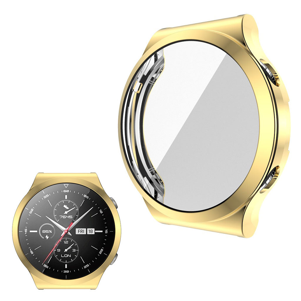 Super Fed Huawei Watch GT 2 Pro Silikone Cover - Guld#serie_3