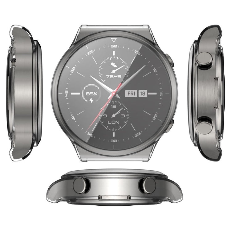 Super Fed Huawei Watch GT 2 Pro Silikone Cover - Gennemsigtig#serie_5