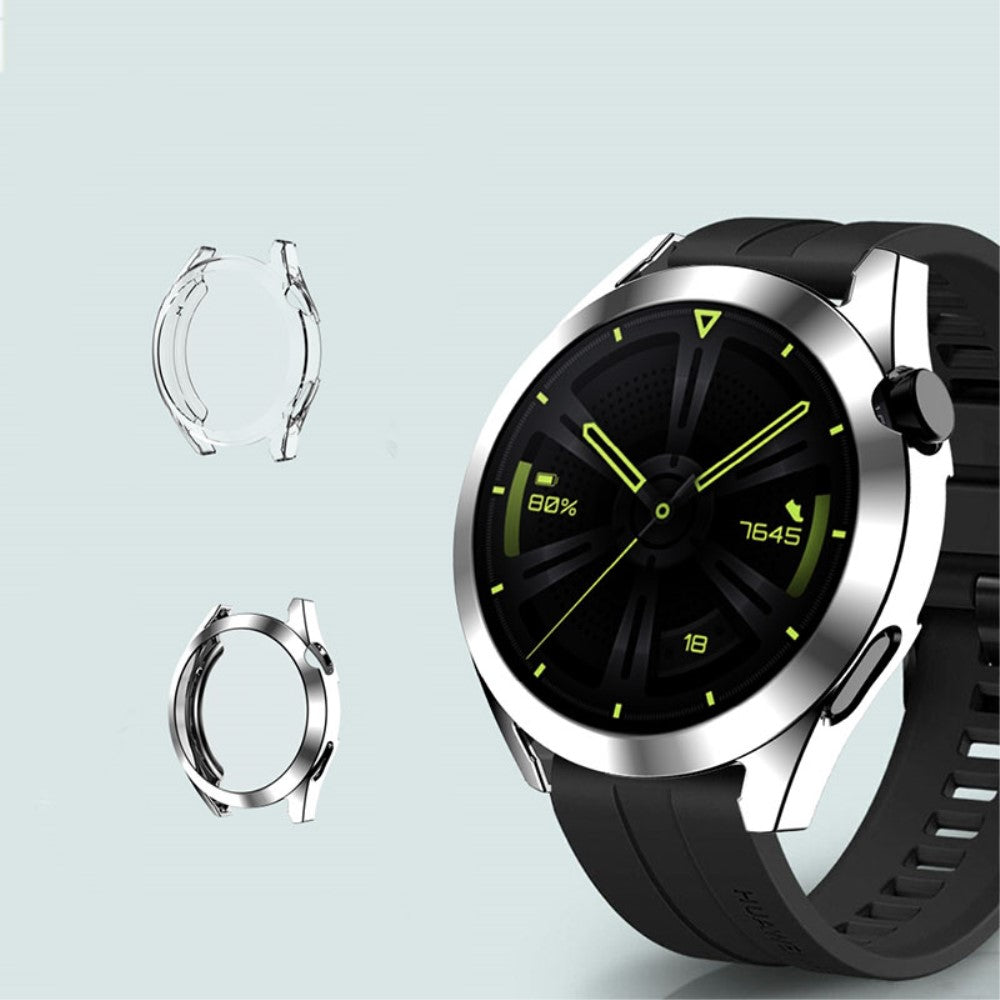 Super Pænt Huawei Watch GT 3 (46mm) Silikone Cover - Sølv#serie_5