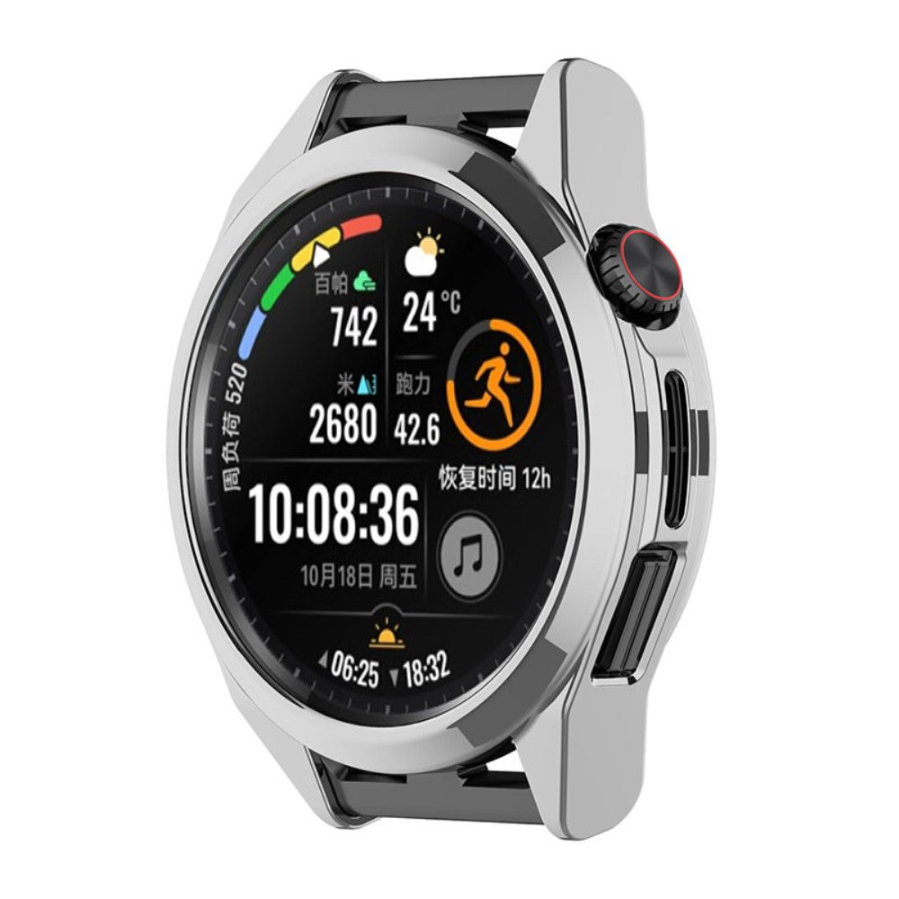 Huawei Watch GT Runner  Silikone Bumper  - Sølv#serie_2