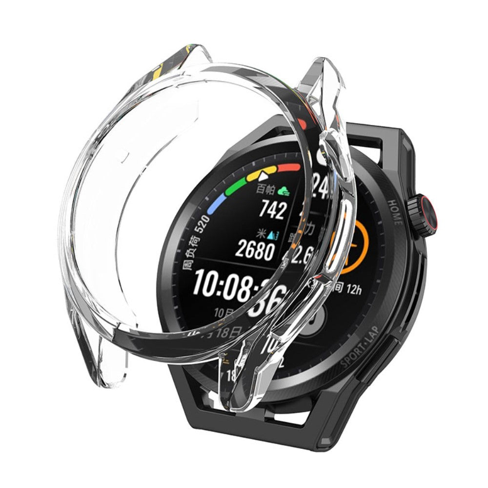 Huawei Watch GT Runner Gennemsigtig Silikone Bumper  - Gennemsigtig#serie_2