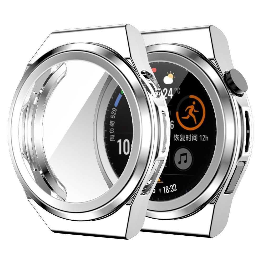 Super Godt Huawei Watch GT Runner Silikone Cover - Sølv#serie_3