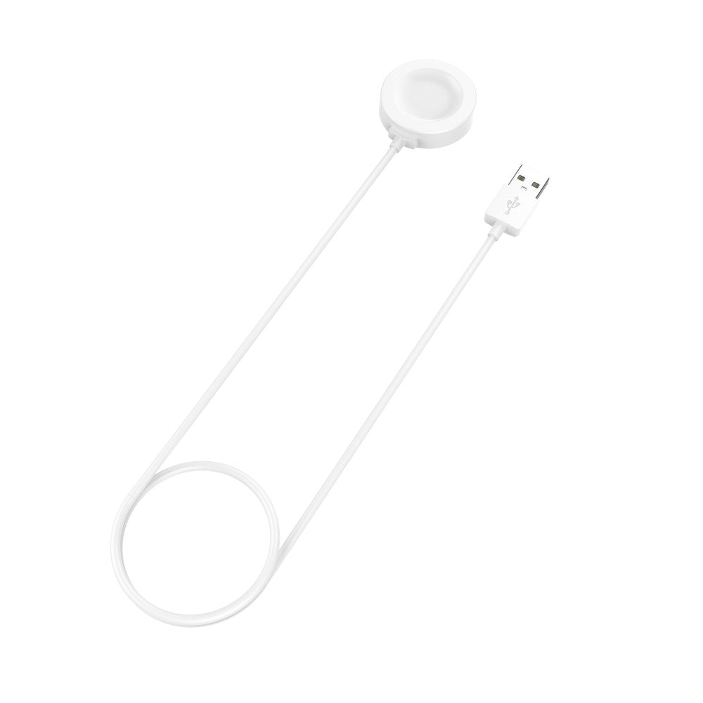 Plastik Universal Huawei Smartwatch Trådløs  Opladningskabel - Hvid#serie_2