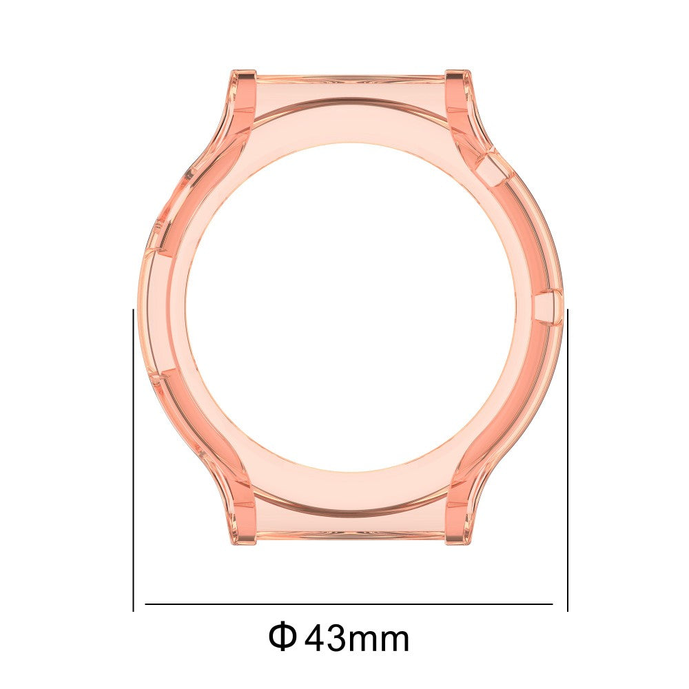 Huawei Watch GT 3 Pro 43mm Gennemsigtig Silikone Bumper  - Pink#serie_1