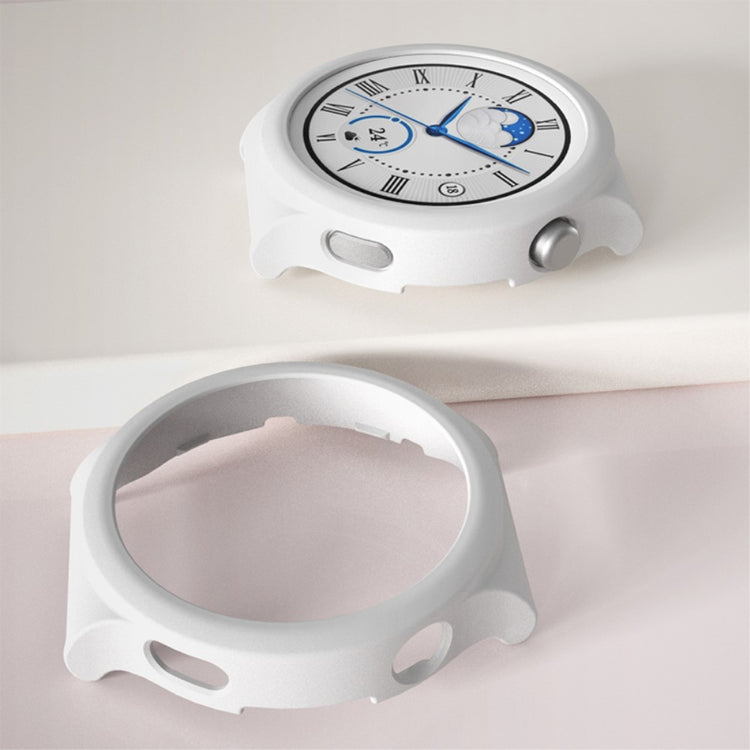 Vildt Godt Huawei Watch GT 3 Pro 43mm Cover med Skærmbeskytter i Hærdet Glas - Hvid#serie_5