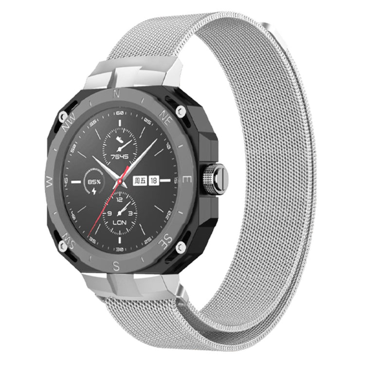 Meget smuk Huawei Watch GT Cyber Metal Rem - Sølv#serie_4