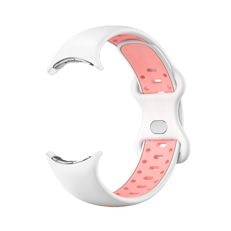 Rigtigt fantastisk Google Pixel Watch Silikone Rem - Størrelse: S - Pink#serie_8