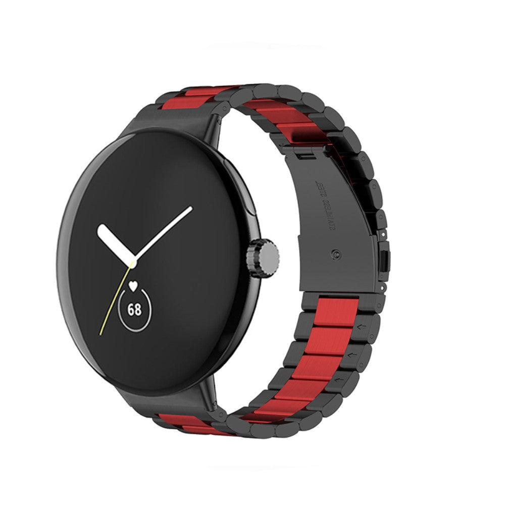 Super cool Google Pixel Watch Metal Rem - Rød#serie_2