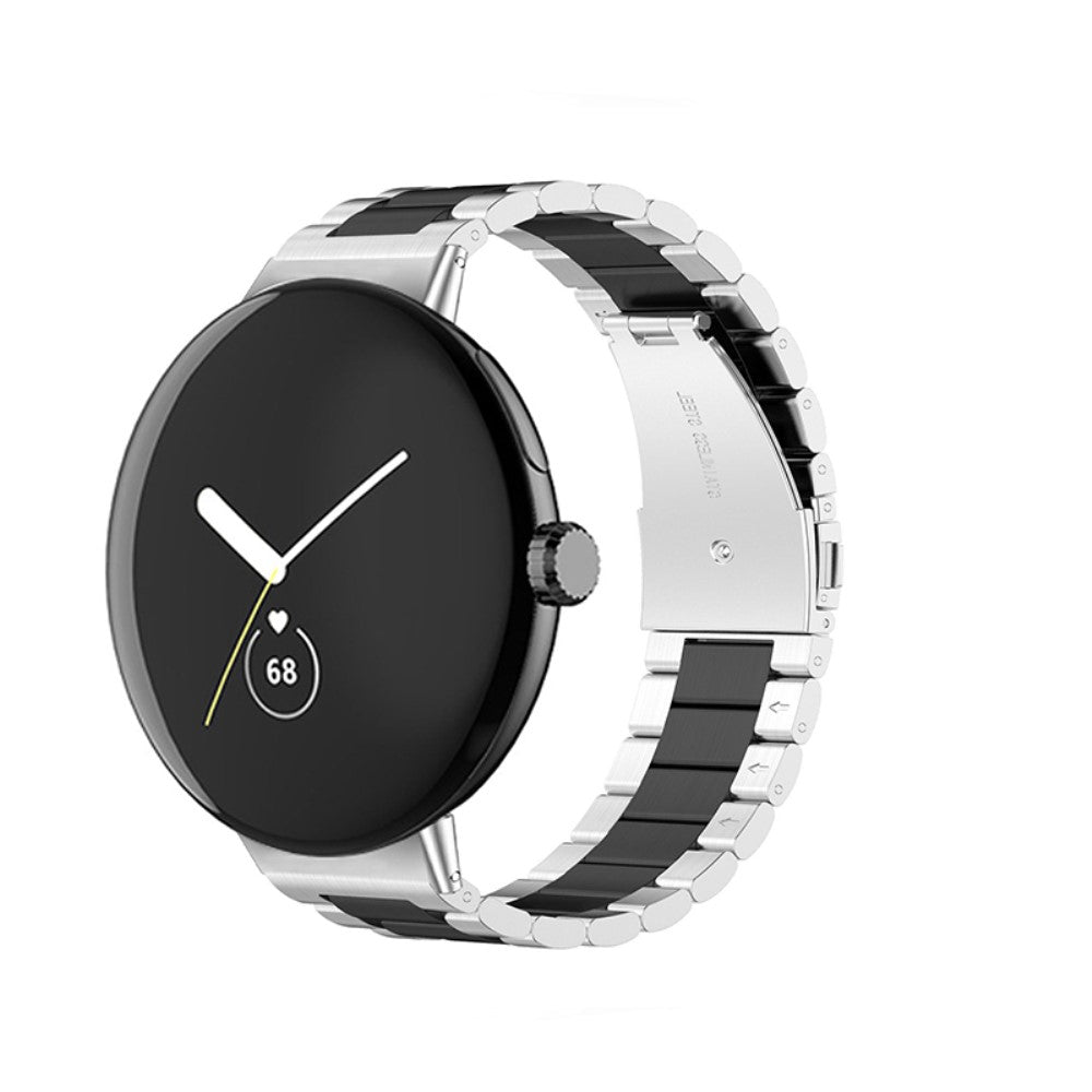 Super cool Google Pixel Watch Metal Rem - Sølv#serie_4