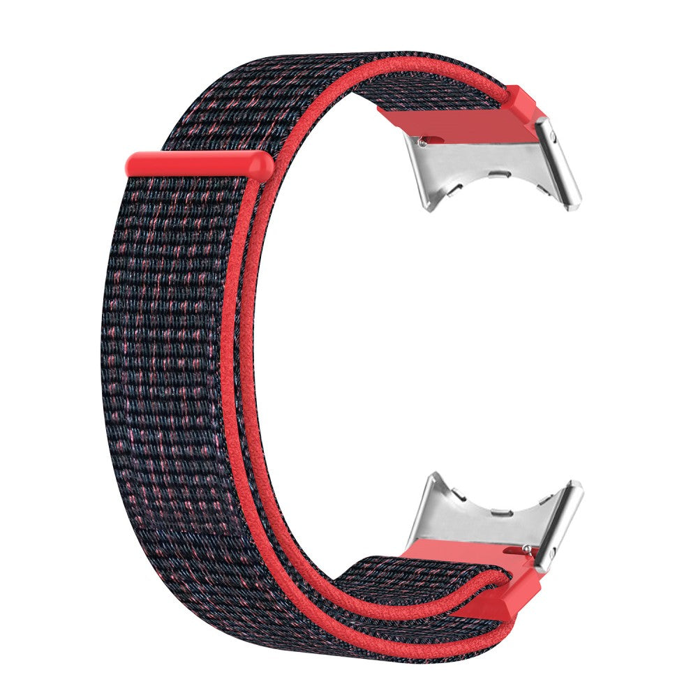 Super flot Google Pixel Watch Nylon Rem - Rød#serie_6