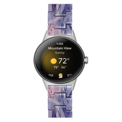 Mega skøn Google Pixel Watch Plastik Rem - Lilla#serie_11
