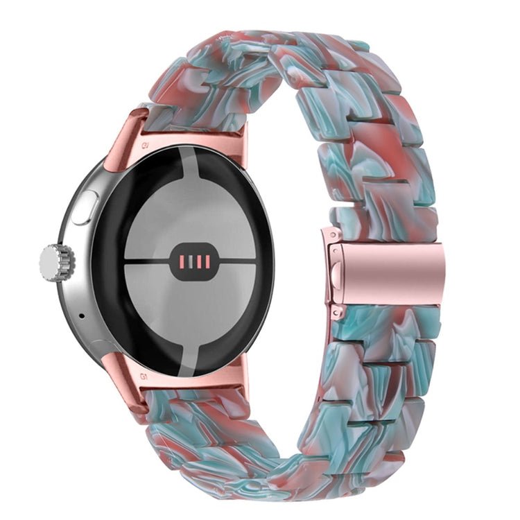 Super pænt Google Pixel Watch Plastik Rem - Pink#serie_10