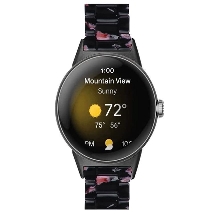 Super pænt Google Pixel Watch Plastik Rem - Pink#serie_16