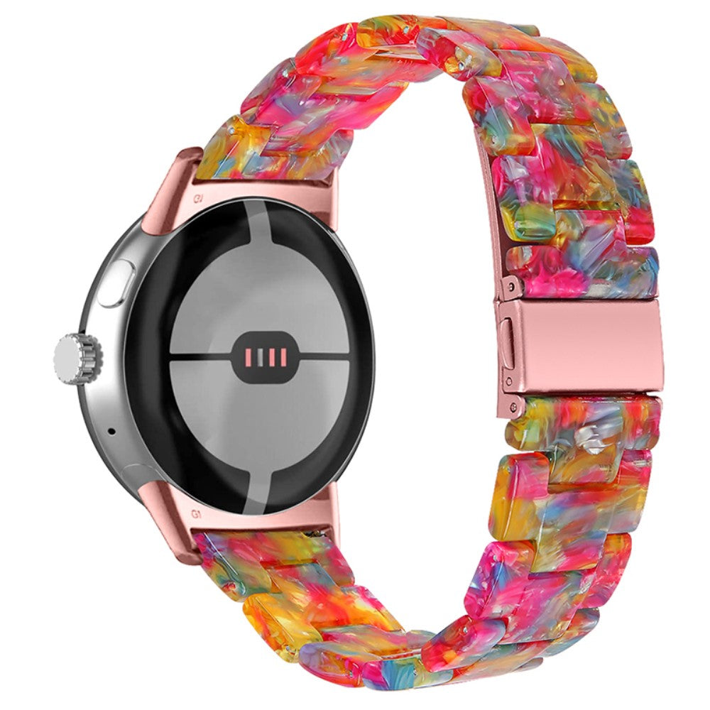 Super pænt Google Pixel Watch Plastik Rem - Flerfarvet#serie_6