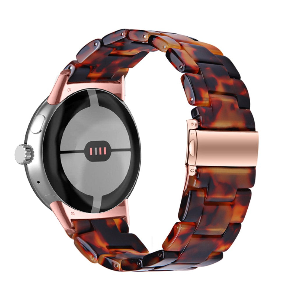 Super pænt Google Pixel Watch Plastik Rem - Brun#serie_9