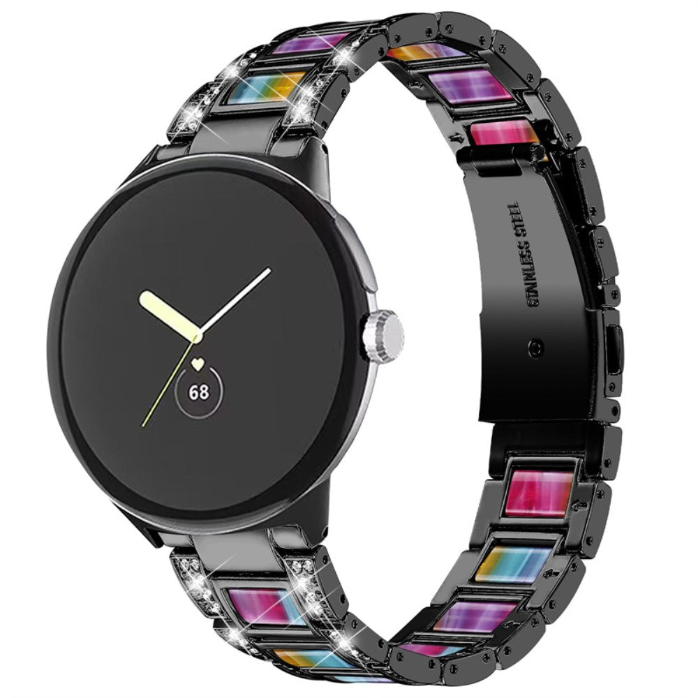 Vildt fed Google Pixel Watch Metal Rem - Flerfarvet#serie_2